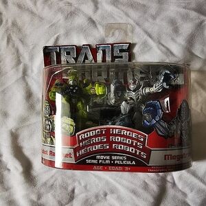 Transformers Robot Heroes Figures Robot Ratchet & Megatron